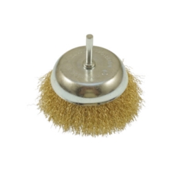 SZCZOTKA STAL. OBROTOWA 100MM STRAIGHT CUP PIVOT 6MM