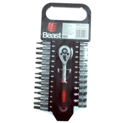 CLES A DOUILLE 4-13MM 1/4'' CV 27X (TAIWAN)