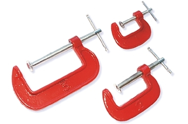 C-CLAMP SET 25-50-75MM 3X C-CLAMP SET 25-50-75MM 3X
