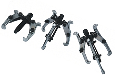 GEARPULLER SET 75 (2L)- 100 (3L)- 150MM (3L) 3X GEARPULLER SET 75 (2L)- 100 (3L)- 150MM (3L) 3X