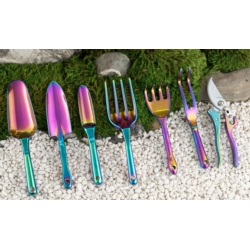 JEU D`OUTILS DE JARDIN 7X ALUMINIUM COLORIZED