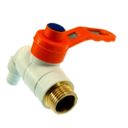 ZAWÓR DO WĘŻA OGRODOWEGO KRANIK 1/2'' PLASTIC METAL THREAD