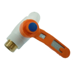 ZAWÓR DO WĘŻA OGRODOWEGO KRANIK 1/2'' PLASTIC METAL THREAD