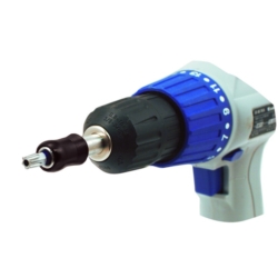 DRILLMACHINE BITS S2 STEEL, 22 BITS COLOUR + ADAPT.