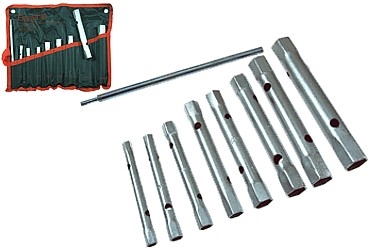 TUBULAR BOX SPANNER SET 6-22MM WS 9X