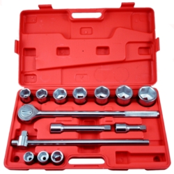 ZESTAW KLUCZY NASADOWYCH 3/4'' 22-50MM HEX HEAVY DUTY 14X