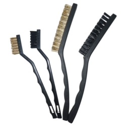 SZCZOTKI 4X (40MM 2X + 85MM BRASS 2X+ NYLON)