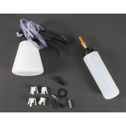 PNEUMATIC BLEEDING SET (BRAKE FLUID) 0.75L 21-30, 24-32, 28-37MM 90-120PSI