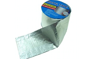 TAŚMA BUTYLOWA USZCZELNIAJĄCA WODOODPORNA 0,8MM x 100MM x 5M BUTYL WATERPROOF