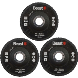  P80/125MM FOLDED 3X