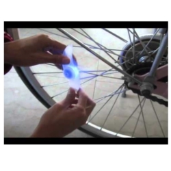 LED LAMP LED BIKE 3-FUNCT. PP no batteries