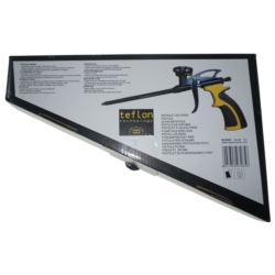 FOAM GAULKING GUN TEFLON COAT PROFI TEFLON YELLOW
