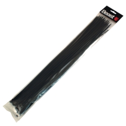 OPASKA TRYTKA TAŚMA KABLOWA ZACISKOWA CZARNA 30SZT 500x4.7MM BLACK NYLON 30X