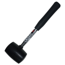 MŁOTEK GUMOWY Z METALOWYM TRZONKIEM 50MM 430G METAL