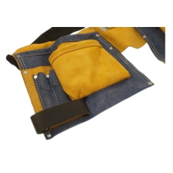 PAS NA NARZĘDZIA MONTERSKI SKÓRZANY 55x20CM FULL LEATHER DOUBLE COLOUR