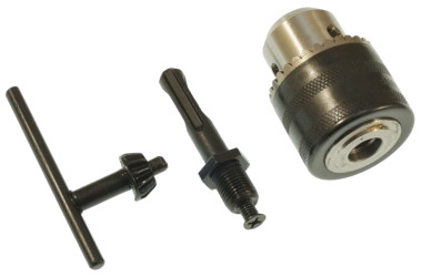 DRILL CHUCK WITH SDS ADAPTER 1/2'' 1.5-13MM 3X DRILL CHUCK WITH SDS ADAPTER 1/2'' 1.5-13MM 3X