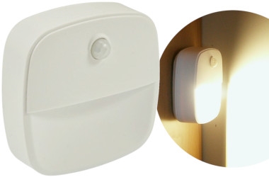 LAMPKA NOCNA LED Z CZUJNIKIEM RUCHU ZMIERZCHU 3SMD ADHESIVE 3xAAA SENSOR LAMPKA NOCNA LED Z CZUJNIKIEM RUCHU ZMIERZCHU 3SMD ADHESIVE 3xAAA SENSOR