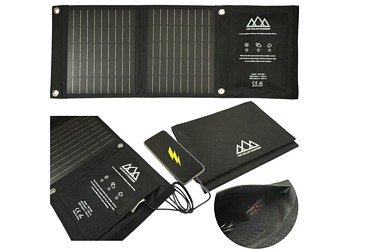 PANEL SOLARNY TURYSTYCZNY ŁADOWARKA TELEFONU 60x23x2.5 CM 14W DUAL USB OUTPUT 5V/2.1A PANEL SOLARNY TURYSTYCZNY ŁADOWARKA TELEFONU 60x23x2.5 CM 14W DUAL USB OUTPUT 5V/2.1A
