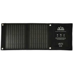 PANEL SOLARNY TURYSTYCZNY ŁADOWARKA TELEFONU 60x23x2.5 CM 14W  DUAL USB OUTPUT 5V/2.1A
