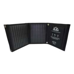 PANEL SOLARNY TURYSTYCZNY ŁADOWARKA TELEFONU 60x23x2.5 CM 14W  DUAL USB OUTPUT 5V/2.1A
