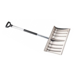 ŁOPATA DO ŚNIEGU ALUMINIOWA 500 x 380 x 1460MM ALU HANDLE
