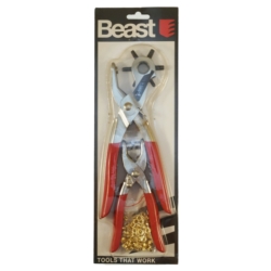 PUNCH PLIER SET 230+150MM 100GROMMETS