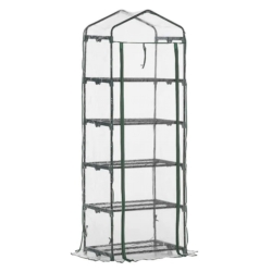 SZKLARNIA BALKONOWA OGRODOWA FOLIOWA MINI 193x69x49CM 5-LAYERS