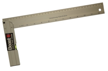 LE EQUERRE DE CHARPENTIER VIAL 350MM ALUMINIUM