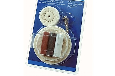 KIT DE PULIDO 7X, BUFFING PADS, POLISHING PASTES KIT DE PULIDO 7X, BUFFING PADS, POLISHING PASTES