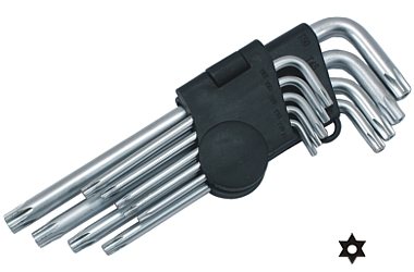 JUEGO DE LLAVE TORX 10-50 CV MIDDLE 9X