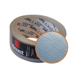 TAŚMA NAPRAWCZA SREBRNA ZBROJONA 50MMx25M DUCT TAPE GAFFA REINFORCED SILVER
