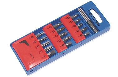 KOŃCÓWKI WKRĘTAKOWE BITY Z UCHWYTEM MAGNETIC CV 16X