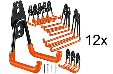 WANDHAKEN AUS STAHL 12SATZ WANDHAKEN AUS STAHL 12SATZ