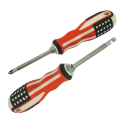WKRĘTAK ŚRUBOKRĘT DWUSTRONNY PŁASKI I KRZYŻAK 2 IN 1 DOUBLE END US-FLAG 65-120MM