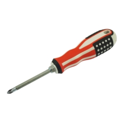 WKRĘTAK ŚRUBOKRĘT DWUSTRONNY PŁASKI I KRZYŻAK 2 IN 1 DOUBLE END US-FLAG 65-120MM
