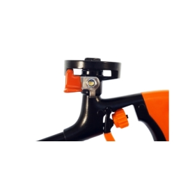 PISTOLET DO PIANY MONTAŻOWEJ BLACK, CUT-OFF SWITCH