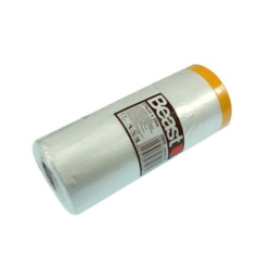                             COVER WITH MASKING TAPE
                          