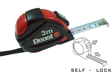 MIARA ZWIJANA CLASS II 3Mx16MM SELF-LOCK CE MIARA ZWIJANA CLASS II 3Mx16MM SELF-LOCK CE