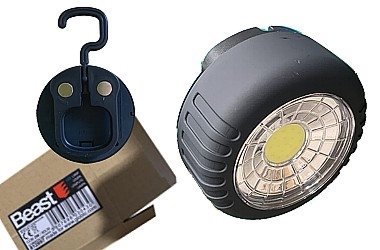 LAMPKA LED COB 2W 80LM MAGNET 3xAAA