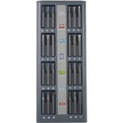 WKRĘTAK PRECYZYJNY 48 KOŃCÓWEK TELEFON TABLET S2 STEEL 48X PROFI PRECISION ALU BOX