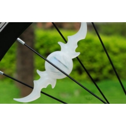 LED LAMPKA DO SZPRYCH W ROWERZE MIGAJĄCA LED BIKE 3-FUNCT. PP no batteries