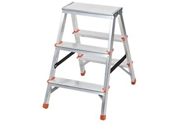 DRABINA DWUSTRONNA 3 STEPS 125KG DRABINA DWUSTRONNA 3 STEPS 125KG