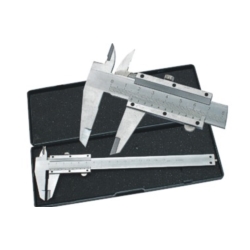 SUWMIARKA METALOWA W KASECIE 150MM 0.02MM INOX