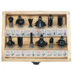 ENSEMBLE DE FRAISAGE 8MM 12X
