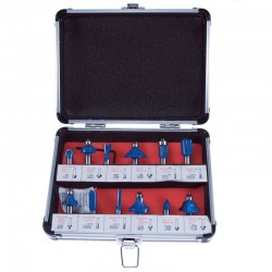 ENSEMBLE DE FRAISAGE PROFI 
8MM 12X ALU CASE
