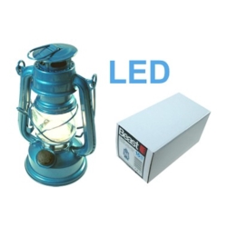 LAMPA "NAFTOWA" LED 190MM 16LED CARIBBEAN BLUE 4xAA