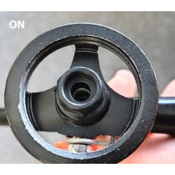 PISTOLET A CALFEUTRER BLACK, CUT-OFF SWITCH