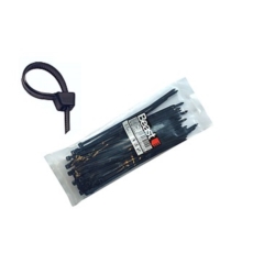 OPASKA TRYTKA TAŚMA KABLOWA ZACISKOWA CZARNA 50SZT 190x4.7MM NYLON BLACK 50X