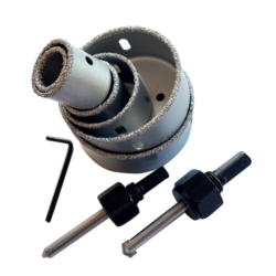 TUNGSTEN CARBIDE HOLE SAWS FOR BRICK AND TILES 22-73MM CEMENTED CARBIDE 9X