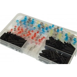 CONNECTEURS RAPIDES AVEC ETAIN 100X 4 SIZES + 200
